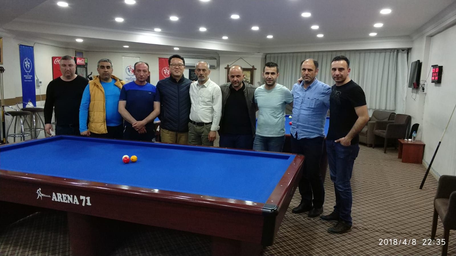 Milli Bilardocular ve Koreliler Kırıkkale’de Buluştu