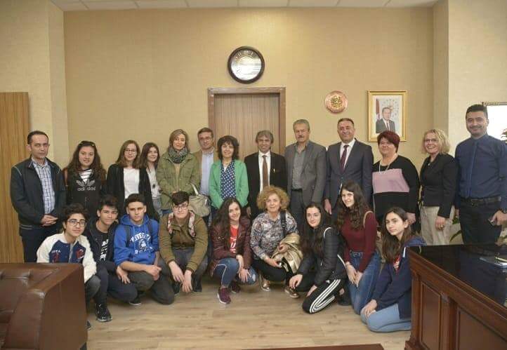 Milli Eğitim Müdürü Tüfekçi’yi Ziyaret Ettiler