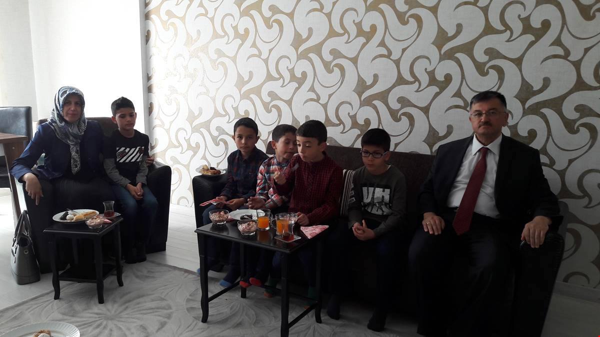 Kaymakam Şahin Çocuk Evini Ziyaret Etti