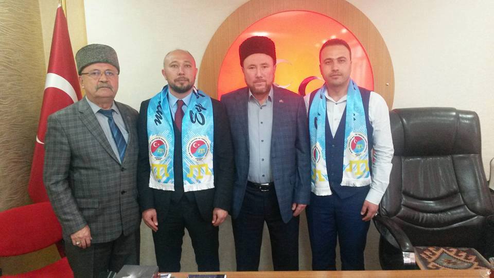 Kırım Türkleri MHP’yi Ziyaret Etti