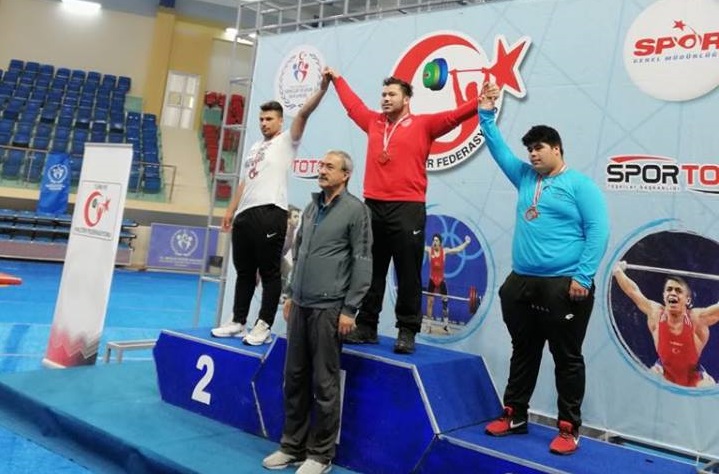 Burak Sarıkoca Halter’de Türkiye 3.’sü Oldu