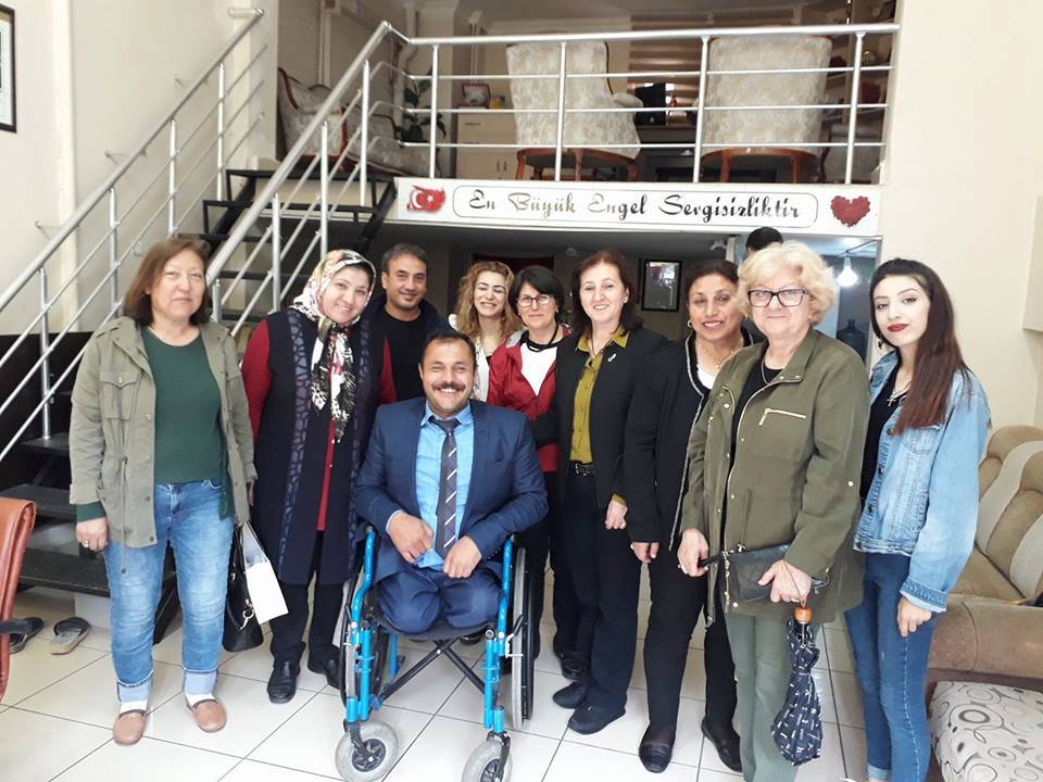 AYKUT, ENGELLİLERİN SORUNLARINI MECLİSE TAŞIYACAĞIM