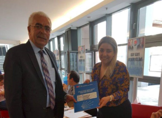 PEKDOĞAN ADAYLIK DOSYASINI CHP’YE VERDİ