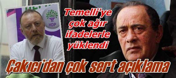Çakıcı’dan çok sert açıklama