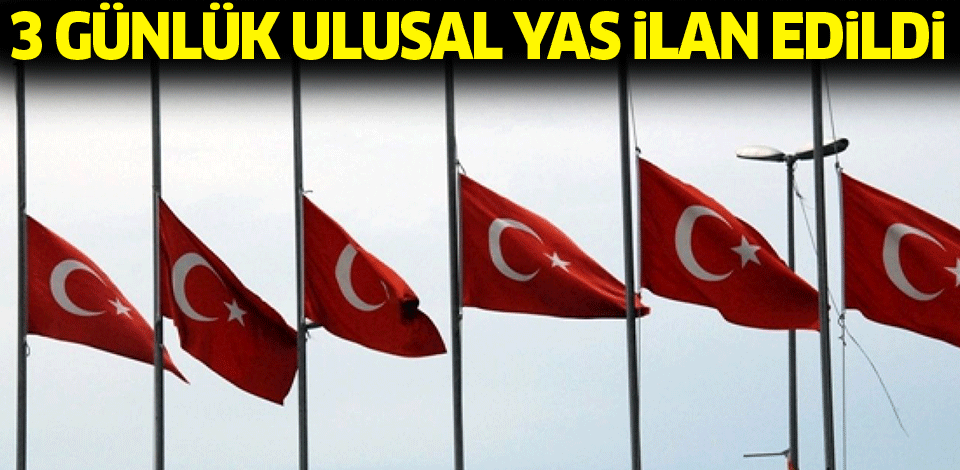 Bayraklar Yarıya İndirildi