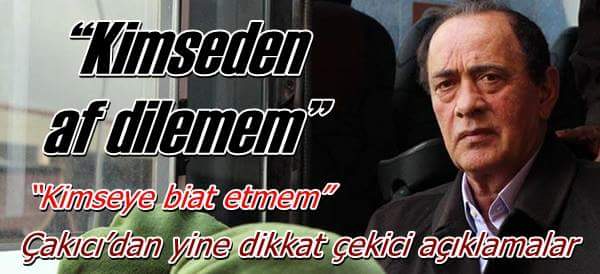 “Kimseye biat etmem”