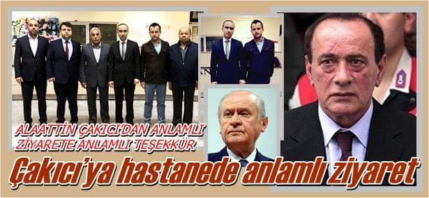 Çakıcı’ya Hastanede Anlamlı Ziyaret