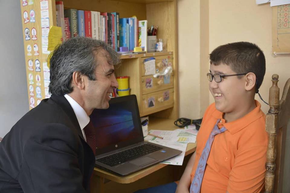 Özel Engelli Tolubilek Hayalindeki Bilgisayara Kavuştu