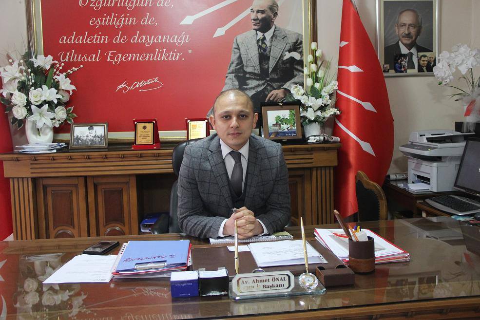 AHMET ÖNAL SEÇİM BÜROSUNU AÇIYOR