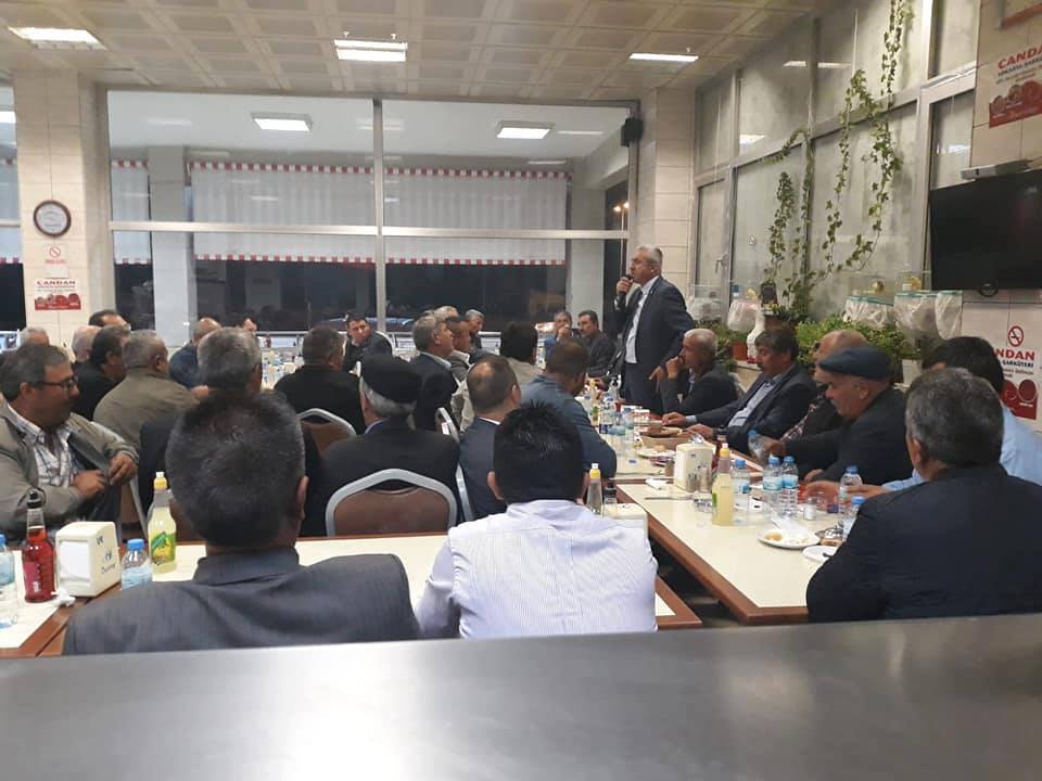 Altınışık Keskin’de Muhtarlarla Bir Araya Geldi
