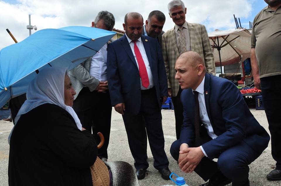 Önal Sulakyurt Pazarını Gezdi
