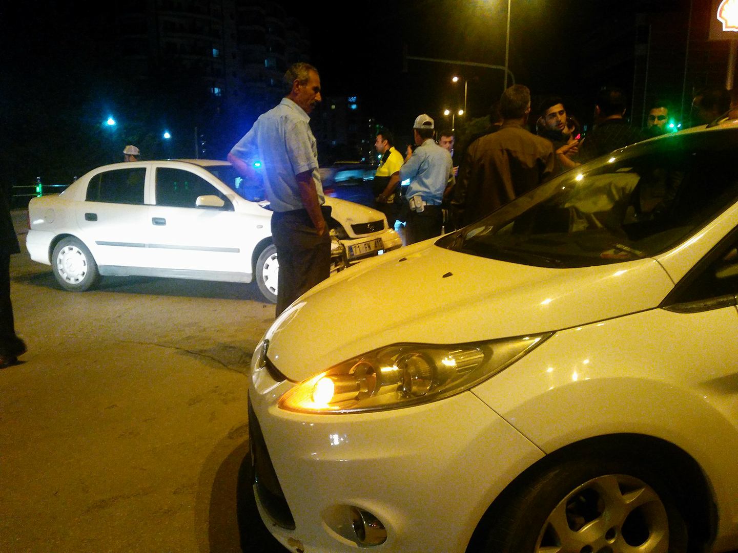 Nokta Mevkiinde Trafik Kazası 1 Yaralı ”Video”