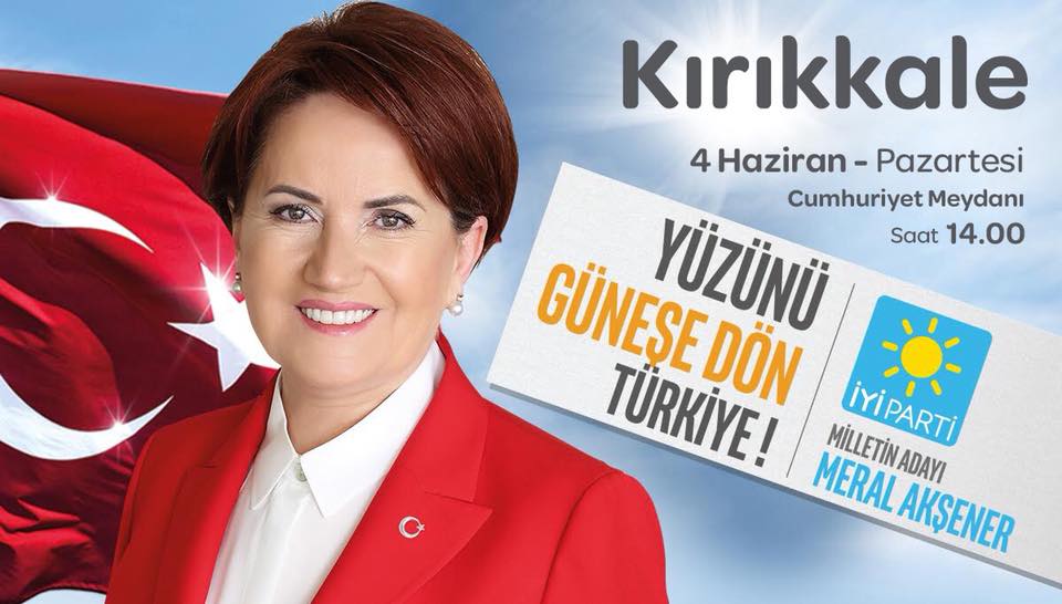 Akşener Kırıkkale’ye Geliyor
