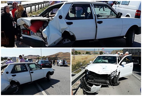 Feci Kaza’da 3 Kişi Yaralandı