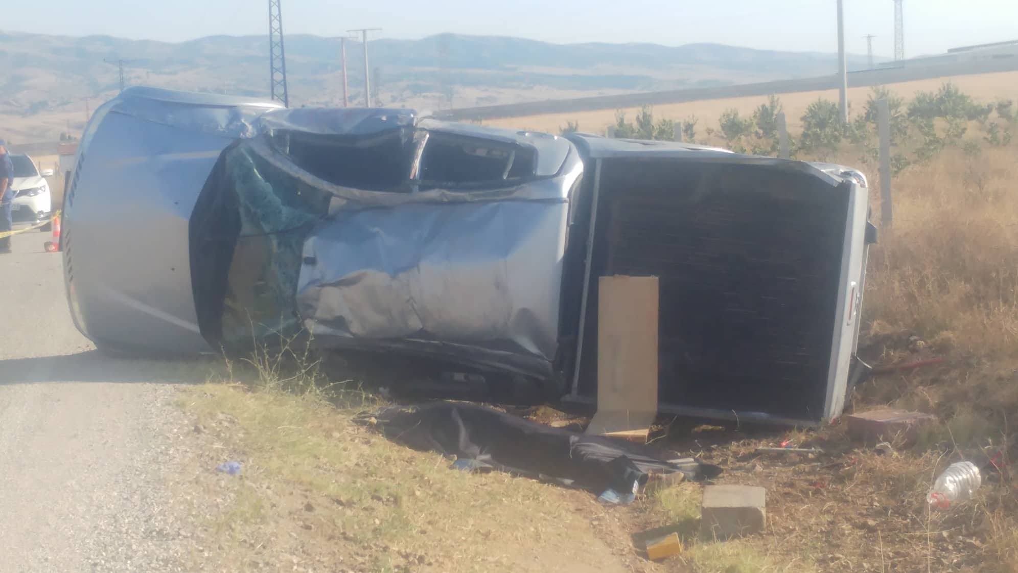 Meteoroloji Ekibi Kaza Yaptı 1 Ölü 3 Yaralı