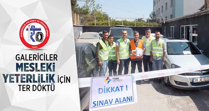 Mesleki Yeterlilik Belgesi İçin Ter Döktüler