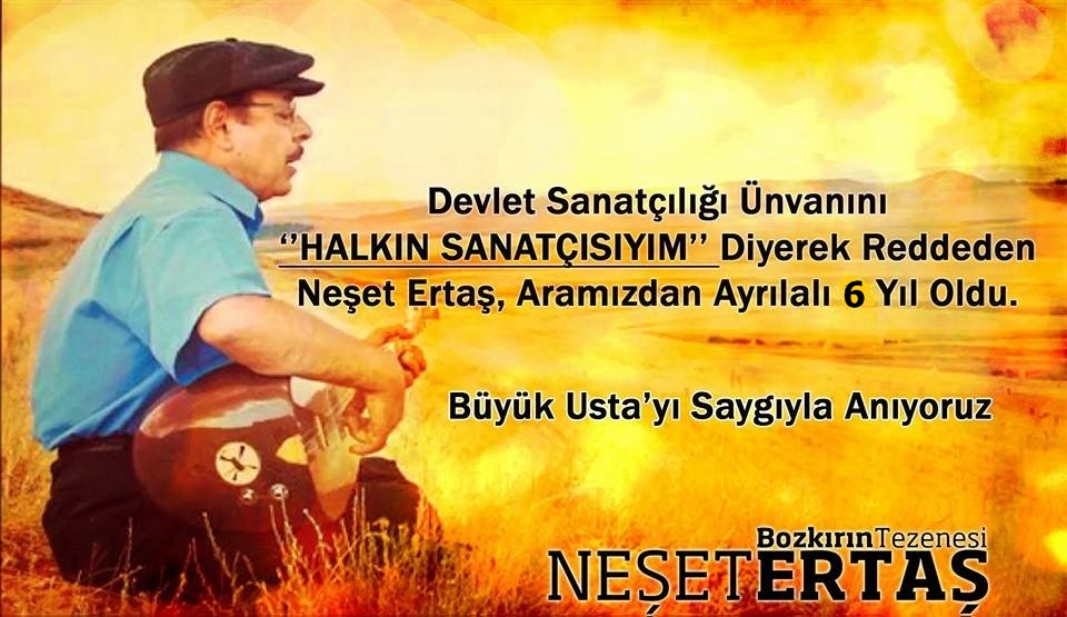 Büyük Usta Neşet Ertaş, Yorulup Gideli 6 Yıl Oldu!