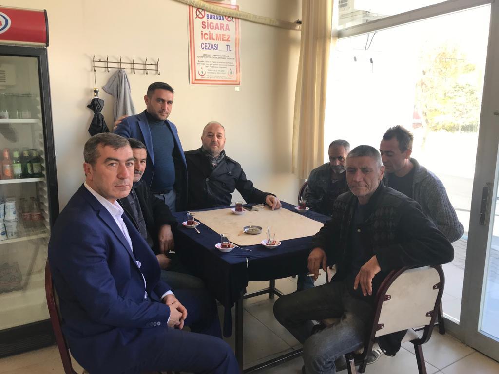 Esnaf ve Vatandaşları Ziyaret Etti