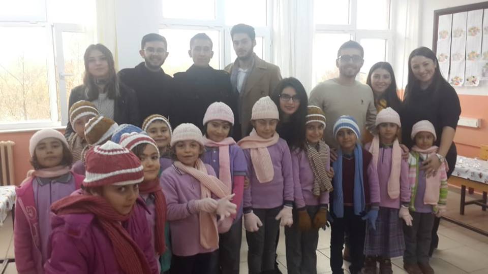 KKÜ Öğrenci Konseyi Sulakyurt’ta Okul Ziyaret Etti