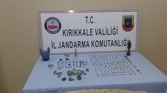 Kırıkkale’de Tarihi Eser Operasyonu