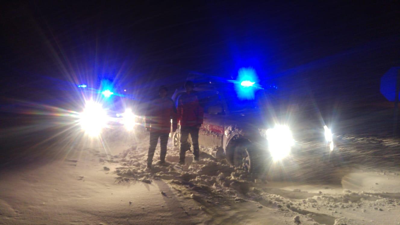 Paletli Ambulans İle Hastaneye Kaldırıldı