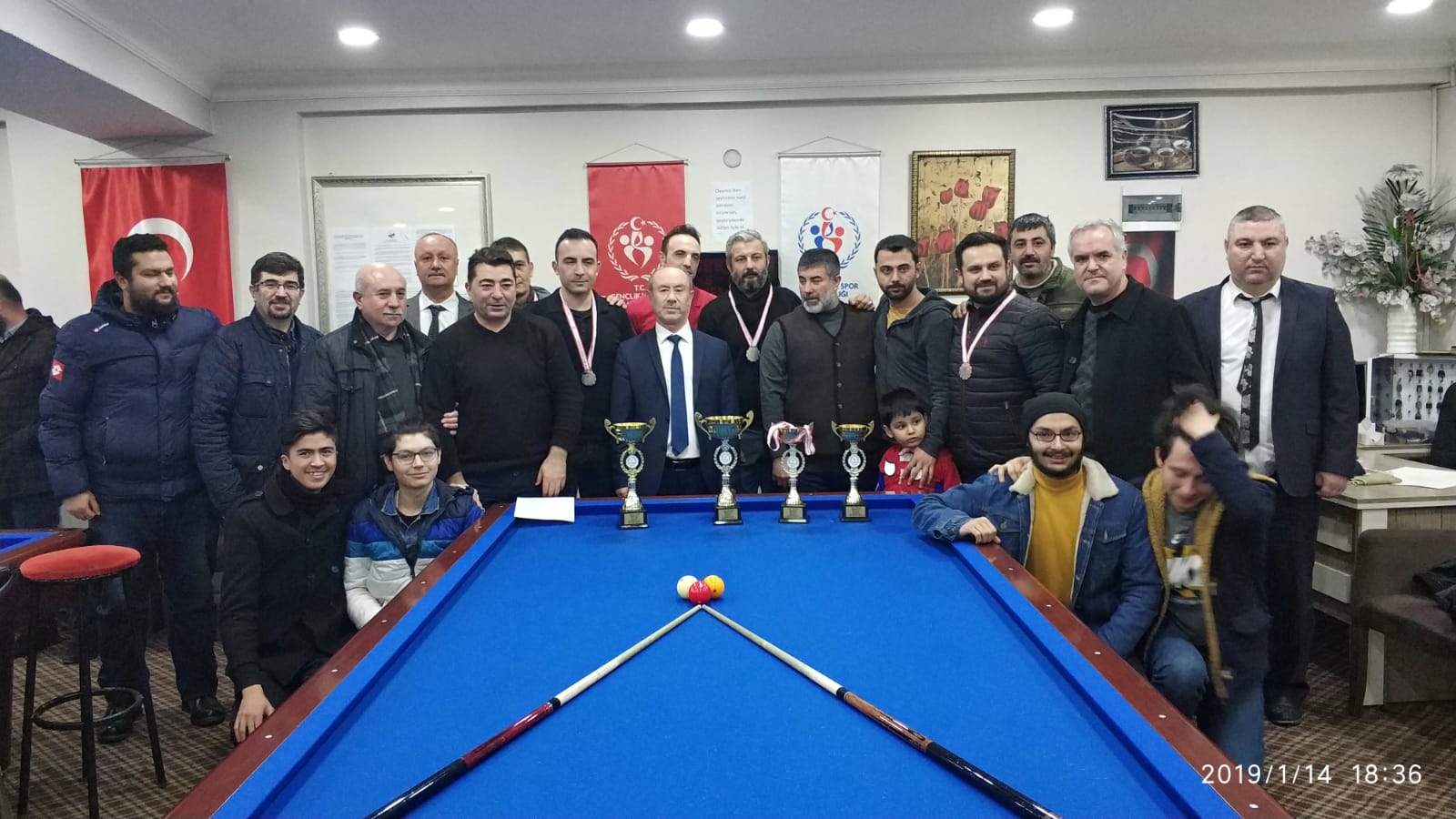 KIRIKKALE İL BİRİNCİLİĞİ BİLARDO ŞAMPİYONASI SONA ERDİ