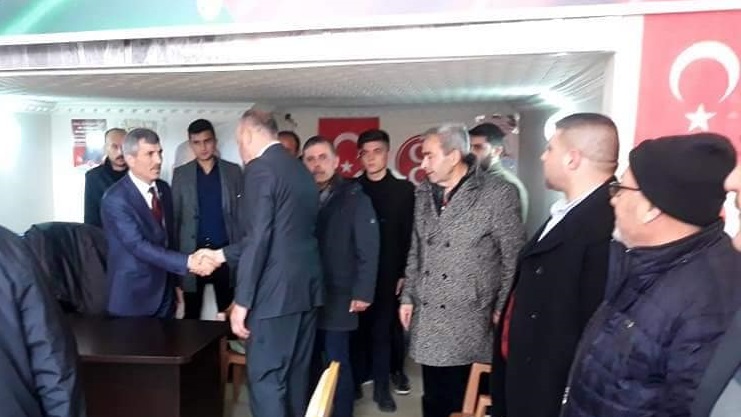 Bişkin’e Geçmiş Olsun Ziyareti