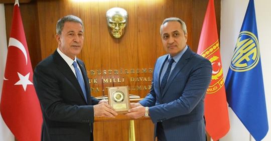 Bakan Akar MKE’yi Ziyaret Etti