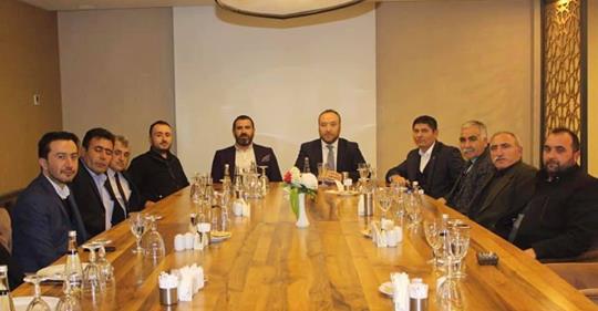 İlçe başkanlarıyla toplantı