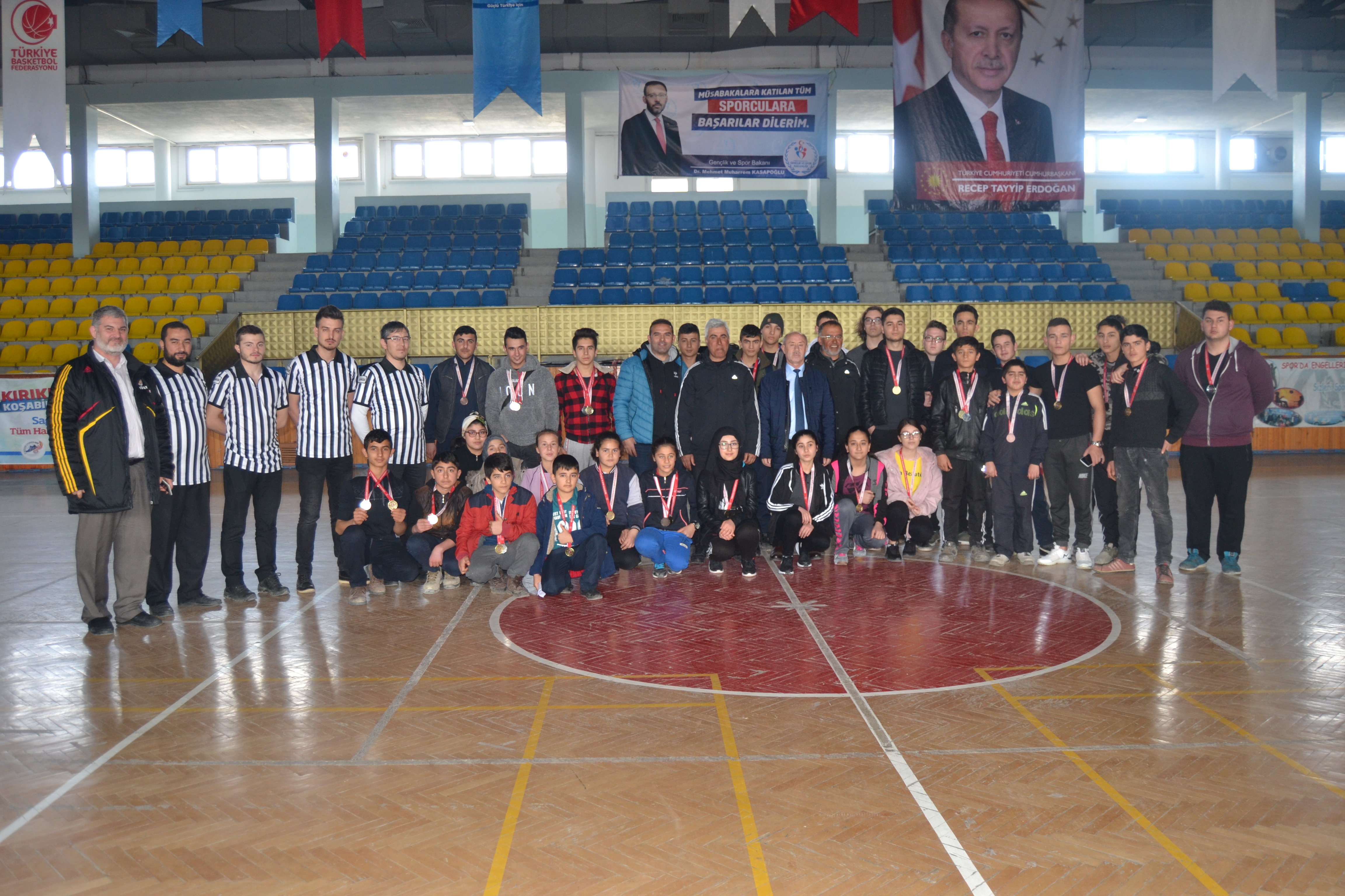 OKUL SPORLARI BİREK GÜREŞİ SONA ERDİ