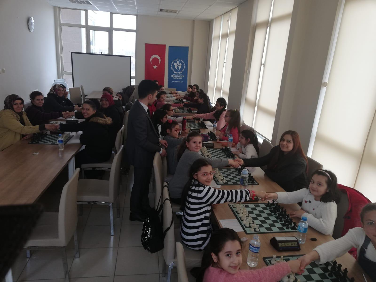 Kadınlar Satranç İl Birinciliği Sona Erdi