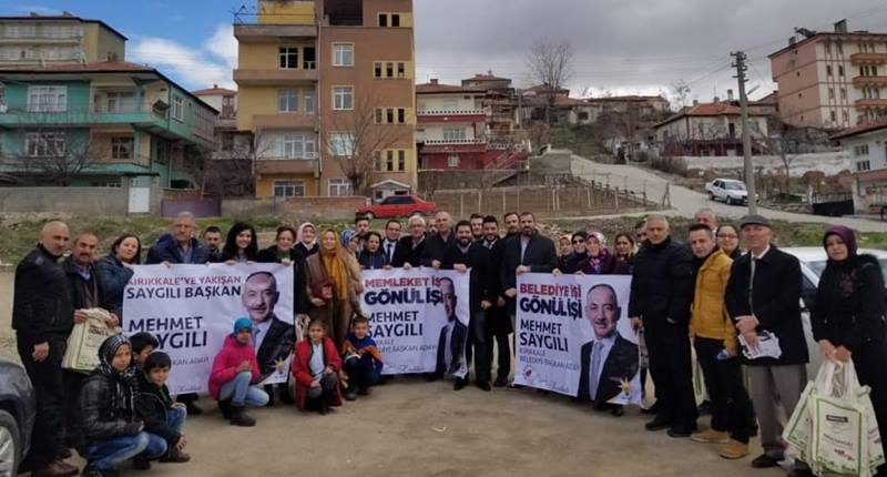 Sanayi Mahallesi’nde Kapı Kapı Ziyaret
