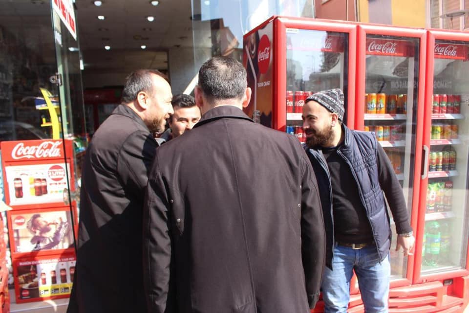 Esnaf Ziyaretlerine Devam