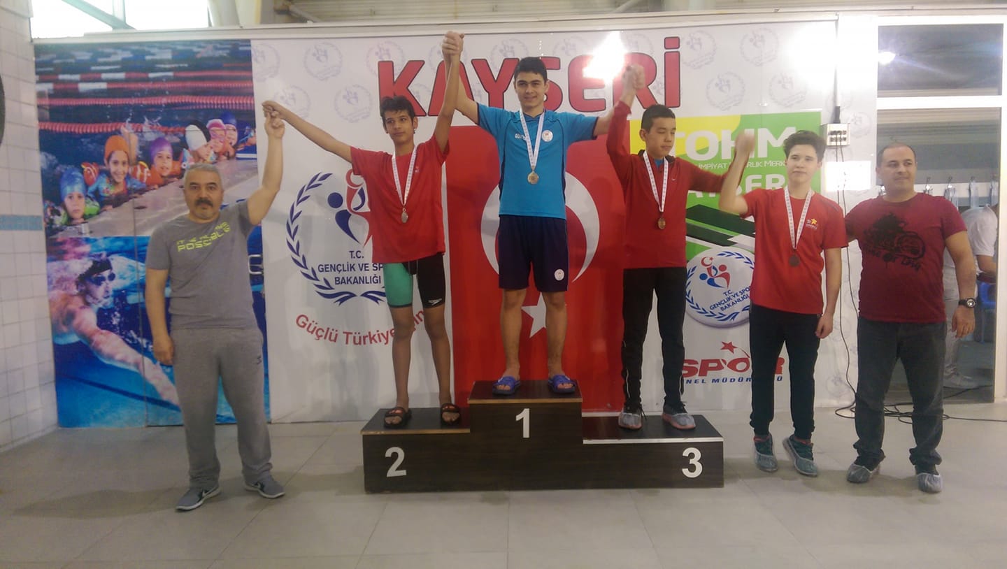 Okul Sporları Yüzme Grup Müsabakaları Sona Erdi