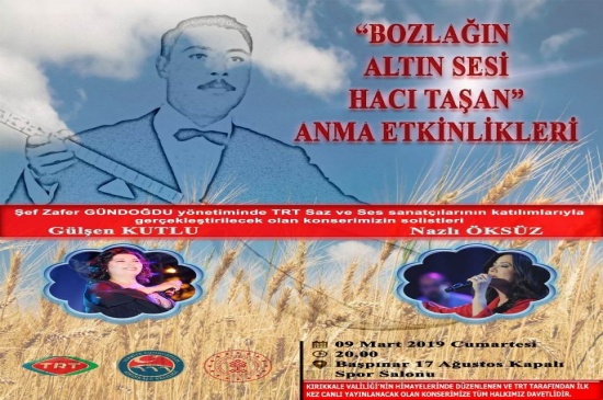 Hacı Taşan Anma Etkinlikleri Başlıyor