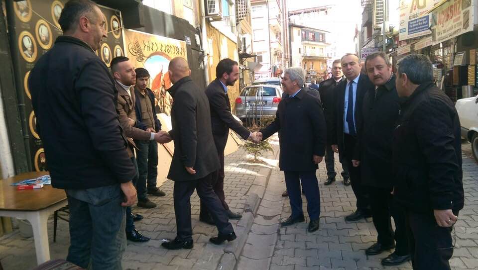 Yılmaz Esnaf Ziyaretlerini Sürdürüyor