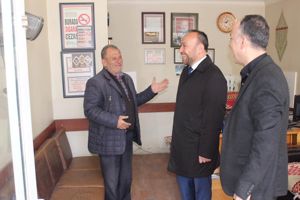 Turgut Reis esnafına ziyaret
