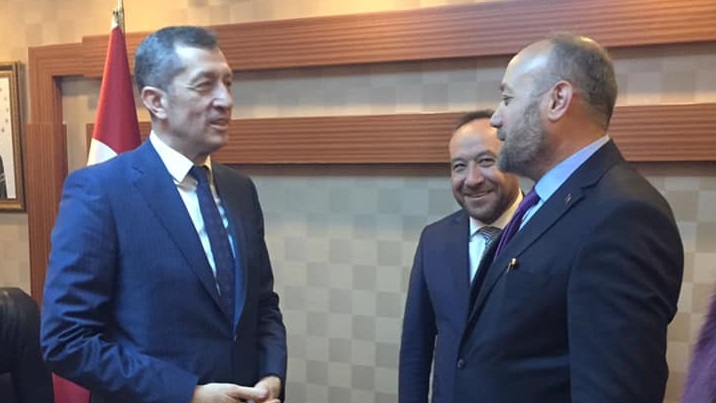 Bakan ve Tekin sohbet etti