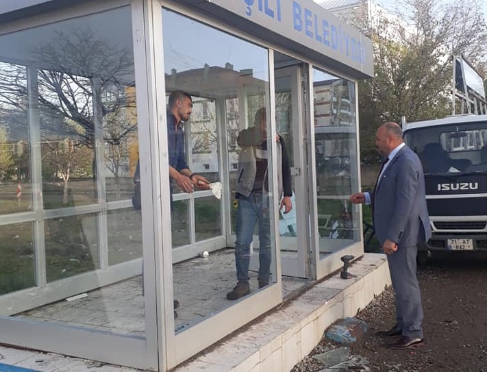 İlçede onarım başladı