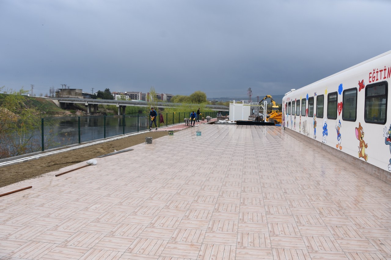 “ Trafik Çocuk Parkı” Bitmek Üzere