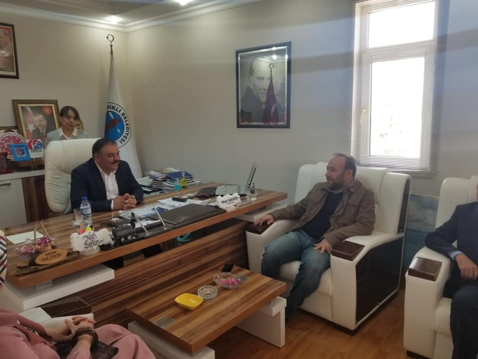 Çerikli’ye tebrik ziyareti