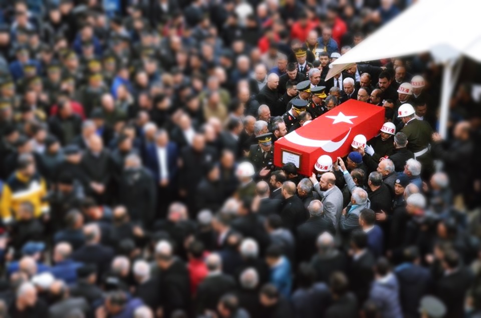 Şehidimiz Dualarla Uğurlandı