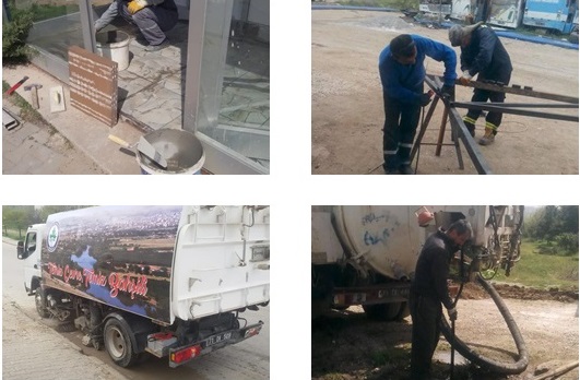 Bahşılı’da her yerde bir çalışma var