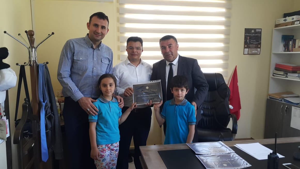 Atık Pil Toplama Yarışmasında İkinci Oldular