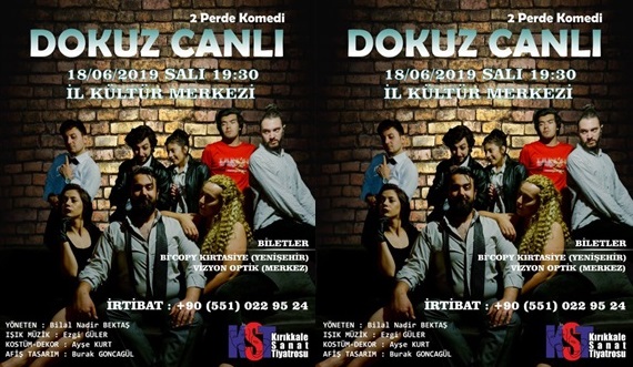 ”Dokuz Canlı” Kırıkkale’de