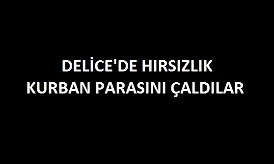 Halalarının Kurban Parasını Çaldılar