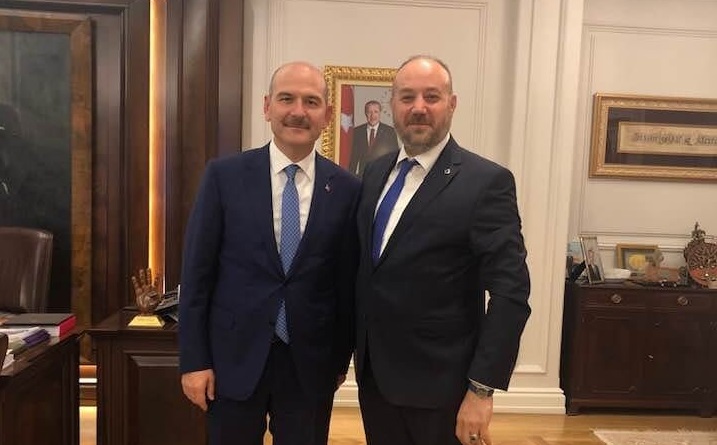 Tekin Bakan Soylu’yu Ziyaret Etti