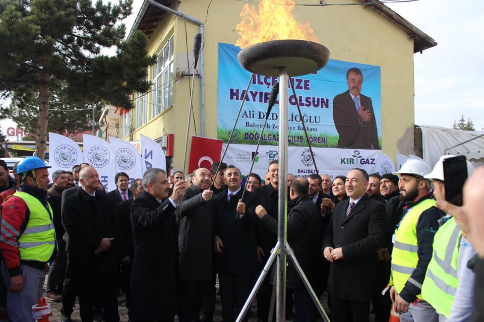Balışeyh’te Doğalgaz İle Yüzler Güldü