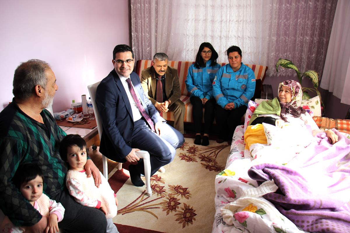 Ağırtaş Hasta Ziyaretlerinde Bulundu