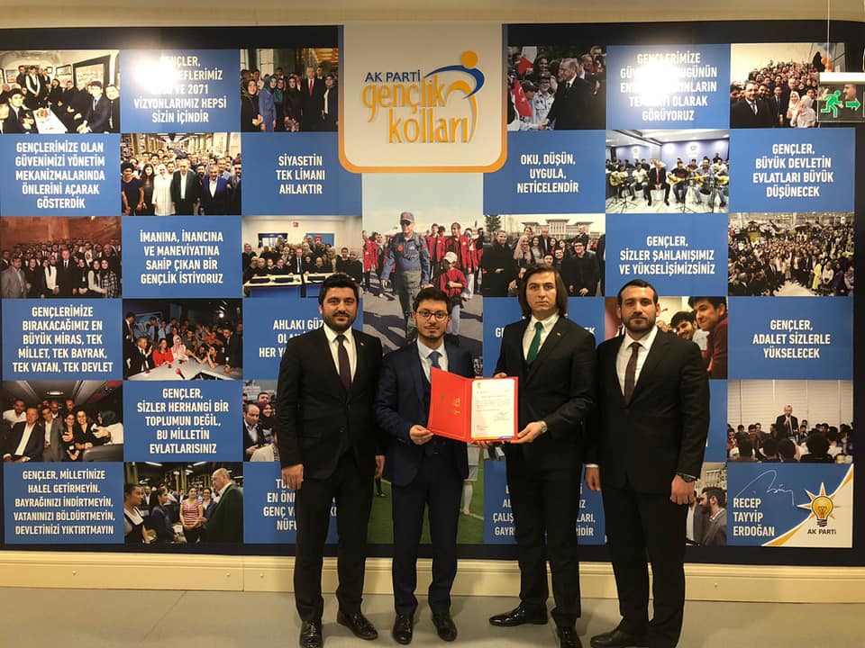 Ak Parti Gençlik Kolları Başkanlığına Özaslan Atandı
